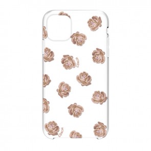 Coach Protective Case for iPhone 11 Pro Max - Dreamy Peony Clear/Pink/Glitter