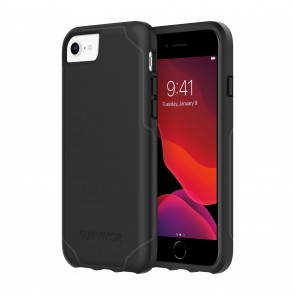Griffin Survivor Strong for iPhone SE (2020), iPhone 8, iPhone 7 & iPhone 6/6s - Black/Deep Grey