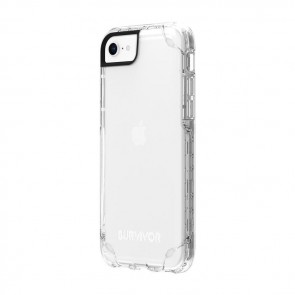 Griffin Survivor Strong for iPhone SE (2020), iPhone 8, iPhone 7 & iPhone 6/6s - Clear