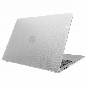 SwitchEasy Touch MacBook Protective Case 2022-2016 M2/M1/Intel MacBook Pro 13" Transparent White
