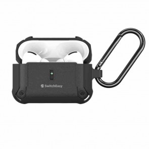 SwitchEasy Guardian Rugged Anti-Lost Protective Case AirPods Pro 2/1 Black