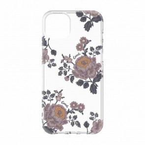 Coach Protective Case for MagSafe for iPhone 14 - Moody Floral/Purple/Glitter/Clear