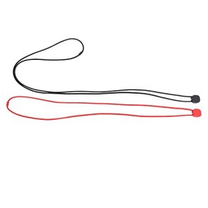 Bluelounge Pixi Large - Cable Ties - Black & Red