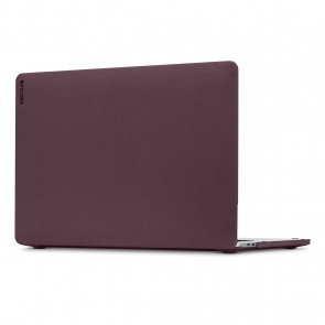 Incase Textured Hardshell in NanoSuede for 13-inch MacBook Pro - Thunderbolt 3 (USB-C) - Merlot