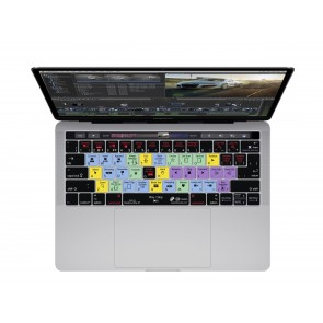 KB Covers Final Cut Pro X Keyboard Cover for MacBook Pro (Late 2016+) w/ Touch Bar