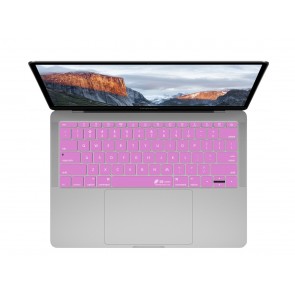 KB Covers Pink Keyboard Cover for MacBook 12" Retina & MacBook Pro 13" (Late 2016+) No Touch Bar
