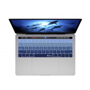 KB Covers Deep Blues Keyboard Cover for MacBook Pro (Late 2016+) w/ Touch Bar