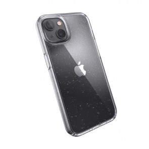 Speck iPhone 13 mini / iPhone 12 mini Presidio Perfect Clear Glitter Clear/Platinum Glitter
