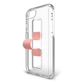 BodyGuardz SlideVue Case for iPhone Xs Max- Clear/Pink