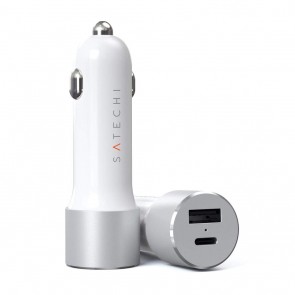 SATECHI 72W Type-C PD Car Charger Silver