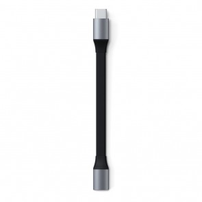SATECHI USB-C Mini Extension Cable Space Grey