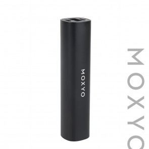 Moxyo MXY Portable Power 2600 mAh Lipstick Black