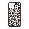 Kate Spade New York Protective Hardshell Case for iPhone 13 - City Leopard Black/Gold Foil/Clear