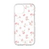 Kate Spade New York Protective Hardshell Case for iPhone 13 - Falling Poppies Blush/Cream/Gold Foil/Clear/Crystal Gems