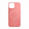 Kate Spade New York High Gloss Protective Hardshell for MagSafe for iPhone 14 - Grapefruit Soda Lacquer/Monochromatic High Gloss Film with Etched Logo
