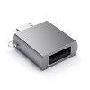 SATECHI Type-C - Type A USB Adapter Space Gray