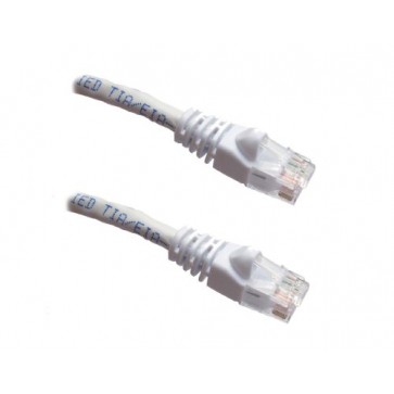 Professional Cable Category 5E Ethernet Network Patch Cable with Molded Snagless Boot, 7-Feet, White (CAT5WH-07)