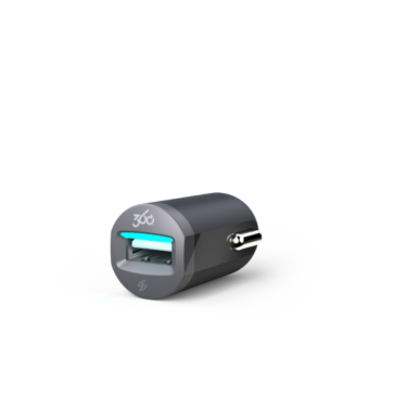 360 Electrical VividDrive2.4 1-Port 2.4A USB Car Charger