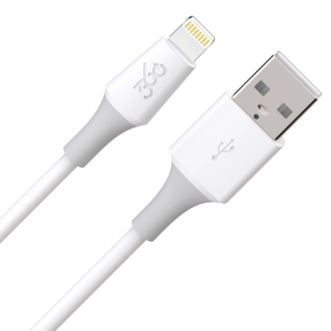 360 Electrical Infuse USB-A to Lightning Cable (6ft)