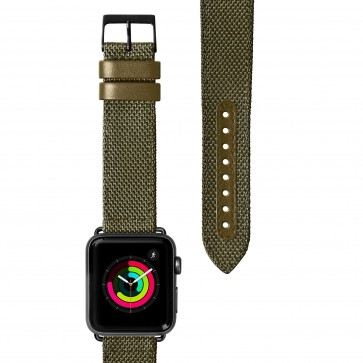 Laut Technical 2.0 Apple Watch 1-6/SE Strap OLIVE GREEN (42/44mm)
