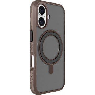 Laut Crystal Matter for iPhone 16 - Earth Brown
