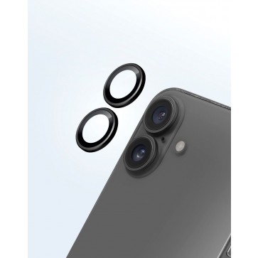 Laut PRIME GLS Camera Ring Protector for iPhone 16 / 16 Plus - Black