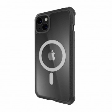 MagEasy Odyssey M For iPhone 14 Plus Leather Black MagSafe