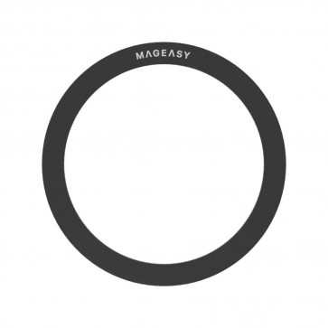 MagEasy Hoop MagSafe Ring Black