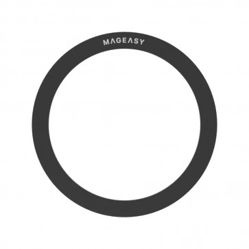 MagEasy Hoop MagSafe Ring Black