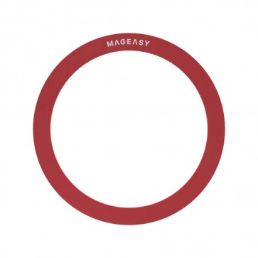 MagEasy Hoop MagSafe Ring Red