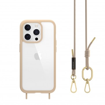 SwitchEasy ROAM + Strap iPhone 15 Pro - Beige