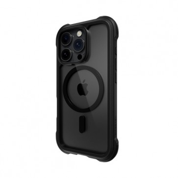MagEasy Odyssey M Rugged Utility Case iPhone 16 Pro Leather Black
