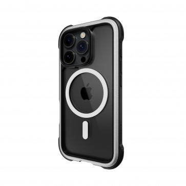 MagEasy Odyssey M Rugged Utility Case iPhone 16 Pro Max Metal Silver