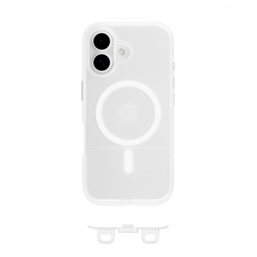 MagEasy Vibrant M Bumper Case iPhone 16 Transparent