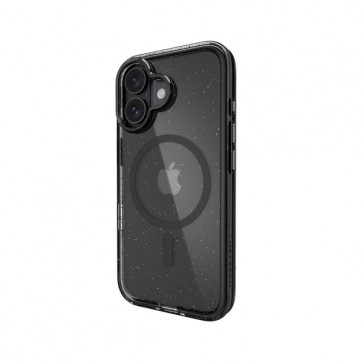MagEasy Bright M Anti-Yellowing Clear Bumper Case iPhone 16 Luminous Ash