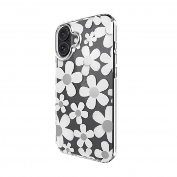 SwitchEasy Fleur 3D Case iPhone 16 White