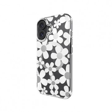 SwitchEasy Fleur M 3D Case iPhone 16 White