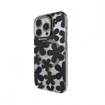 SwitchEasy Fleur M 3D Case iPhone 16 Pro Max Black