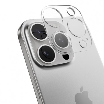 SwitchEasy LensArmor Tempered Glass Camera Lens Protector iPhone 16 Pro/Pro Max Transparent