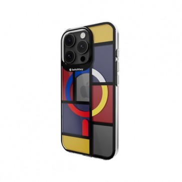SwitchEasy Artist M 3D Case iPhone 16 Pro Mondrian