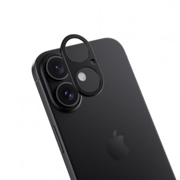 SwitchEasy LenShield Aluminum Alloy Camera Lens Protector iPhone 16/Plus Black