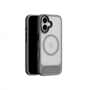 SwitchEasy EasyStand M Stand Guard Protective Case for iPhone 17 Concrete