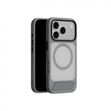 SwitchEasy EasyStand M Stand Guard Protective Case for iPhone 17 Pro Concrete