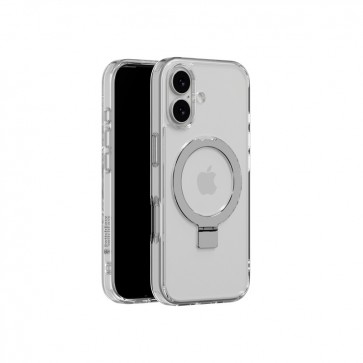 SwitchEasy MagStand M Stand Guard Protective Case for iPhone 17 Transparent