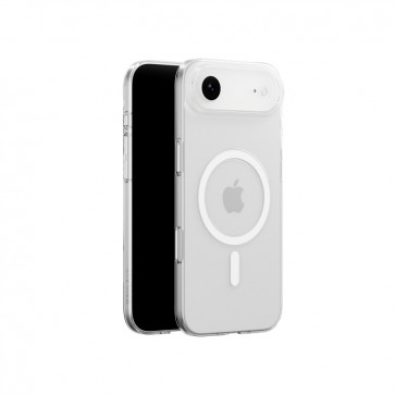 MagEasy Cryst M Never Yellowing Clear Case for iPhone 17 Air Transparent