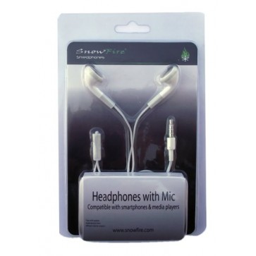 Professional Cable ETM4001-HDPHONE Headset for iPhone/iPod - Retail Packaging - White