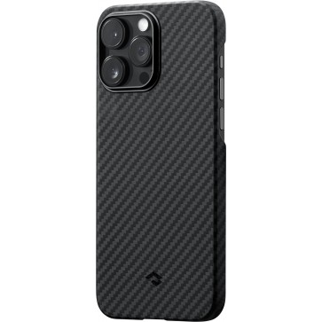 PITAKA MagEZ Case 3 (Black/Grey Twill) 1500D for iPhone 14 Pro Max