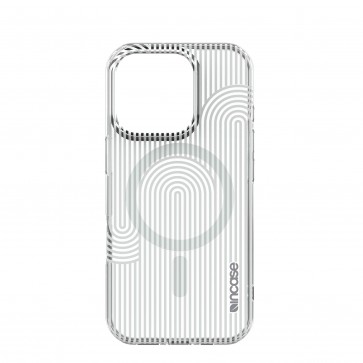 Incase Level Case for MagSafe for iPhone 16 Pro - Lines Vertical Gray