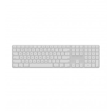 Matias Backlit Wireless Aluminum Keyboard – Silver/White