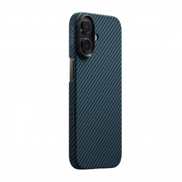 Pitaka - Black/Blue Ultra-Slim Case for iPhone 17